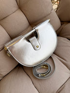 Silver Arc Handbag
