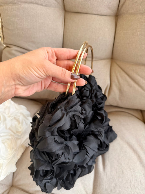 Black Rose Bloom Bag