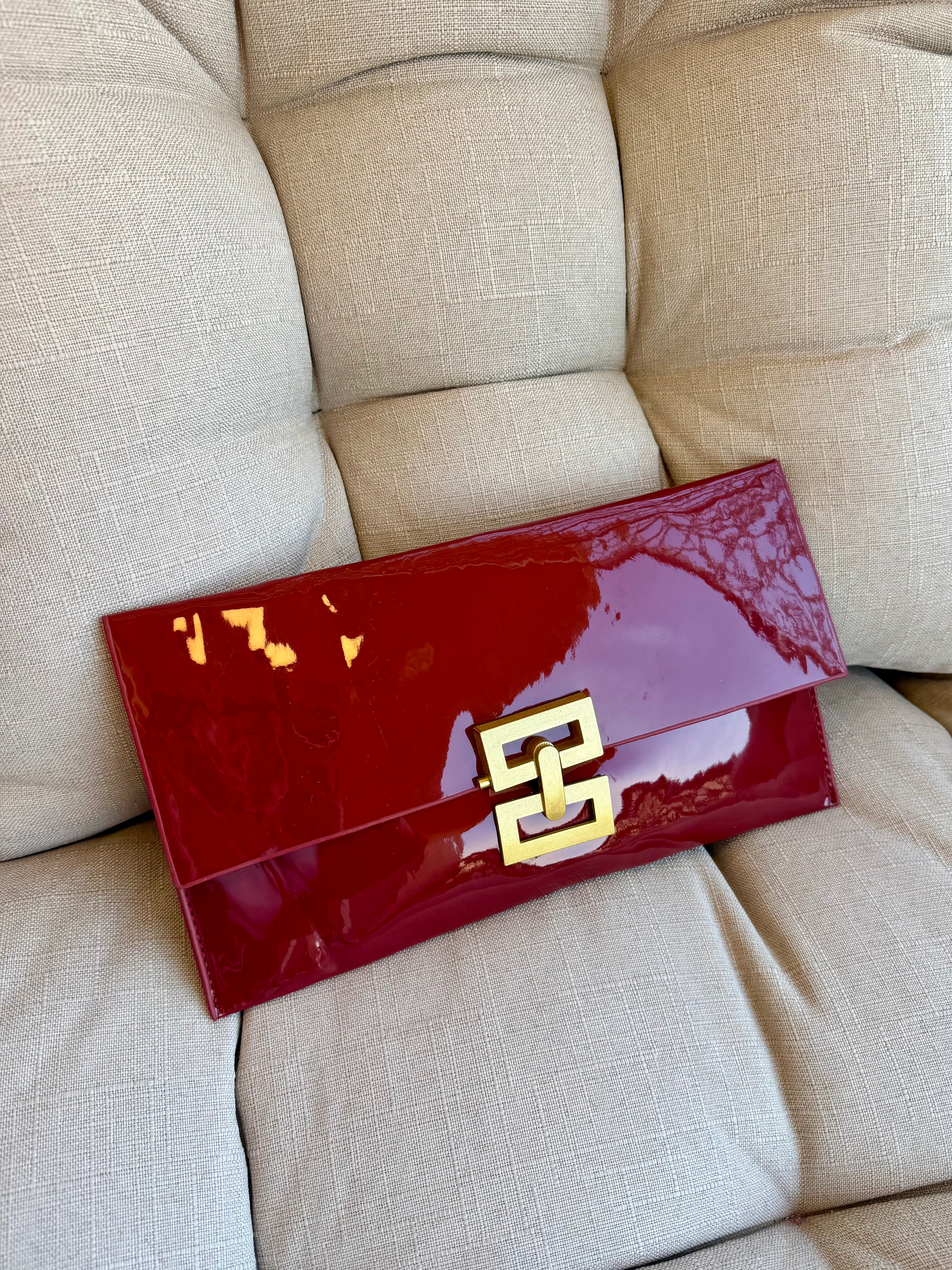 Burgundy Luxe Envelope