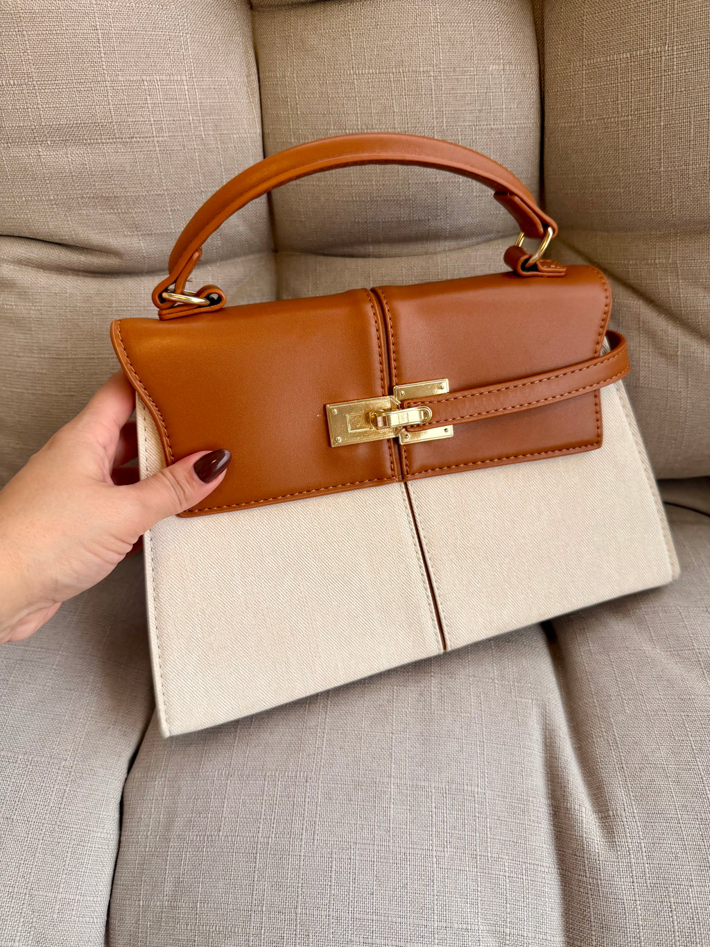 Trapeze Luxe Handbag