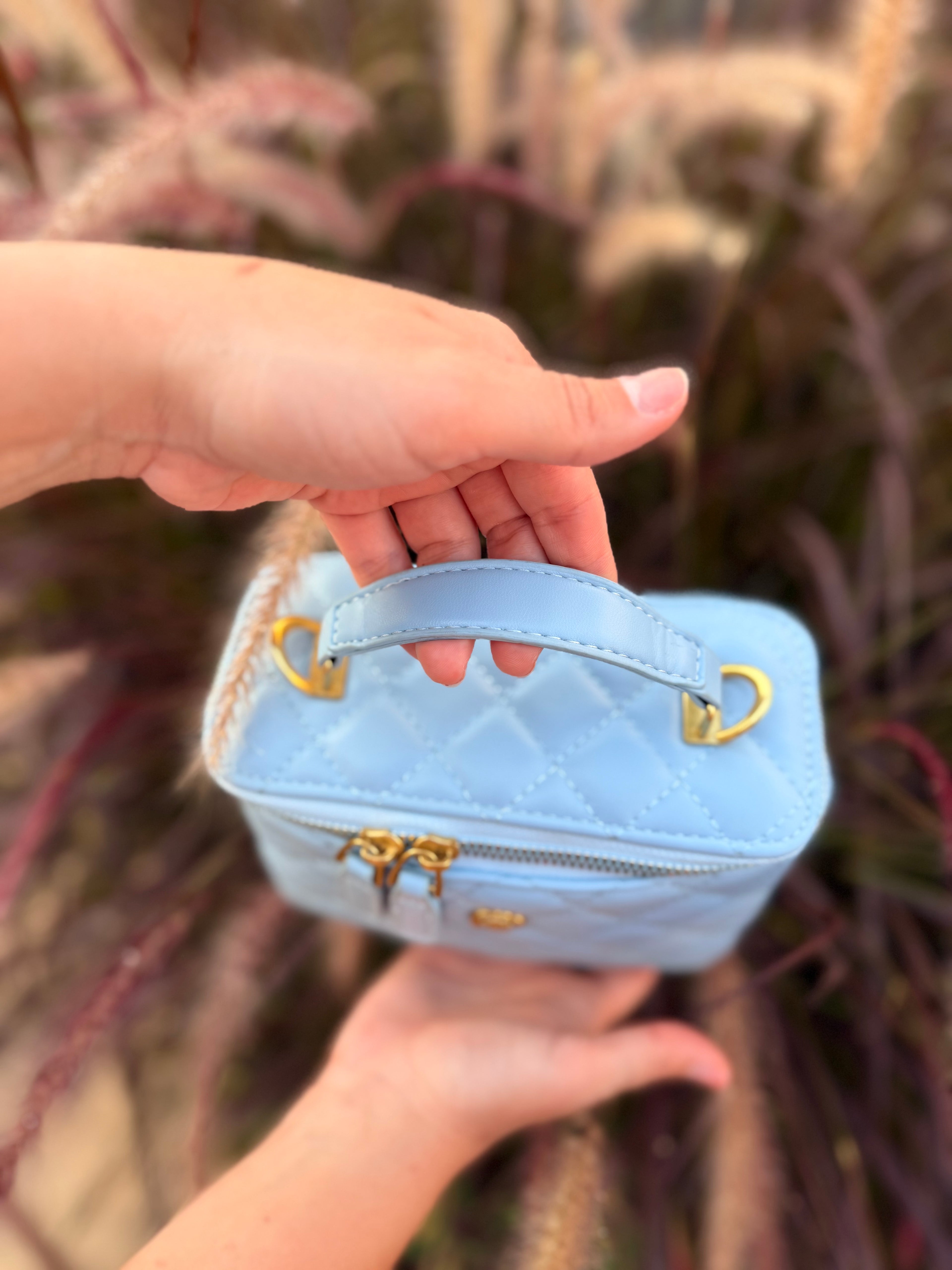 Denim Chain Crossbody