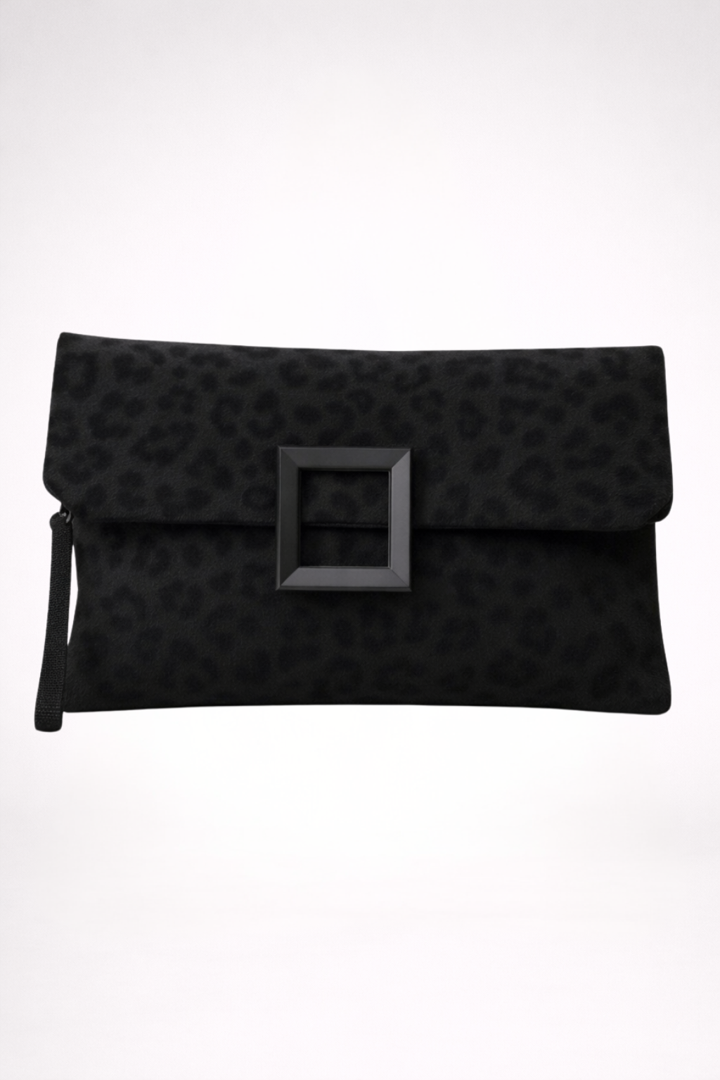 Noir Envelope Clutch