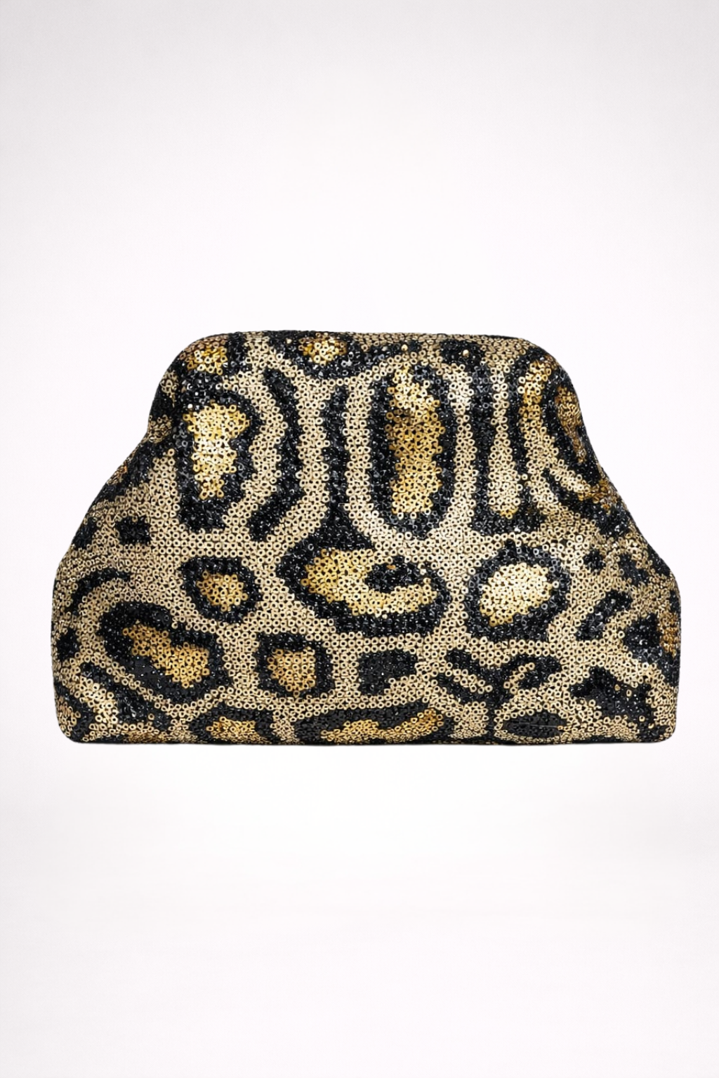 Ivory Wild Glam Clutch