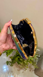 Iridescent Clutch Bag