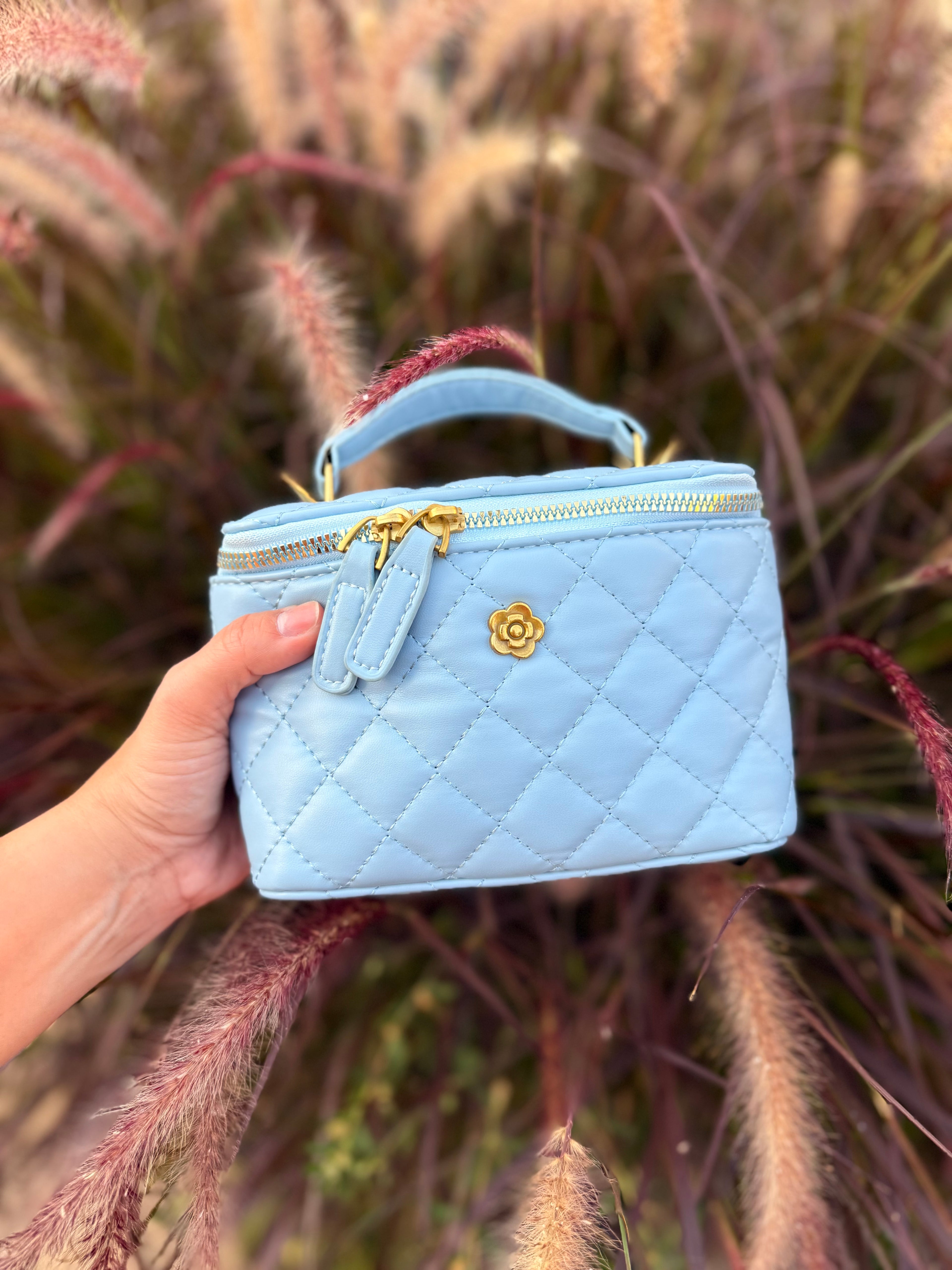 Denim Chain Crossbody