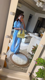 Yellow Mermaid Sequin Tote