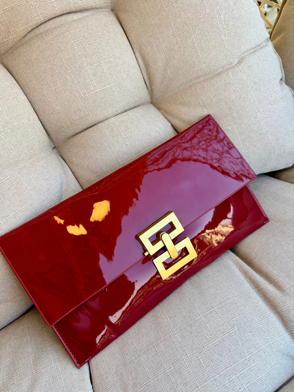 Burgundy Luxe Envelope