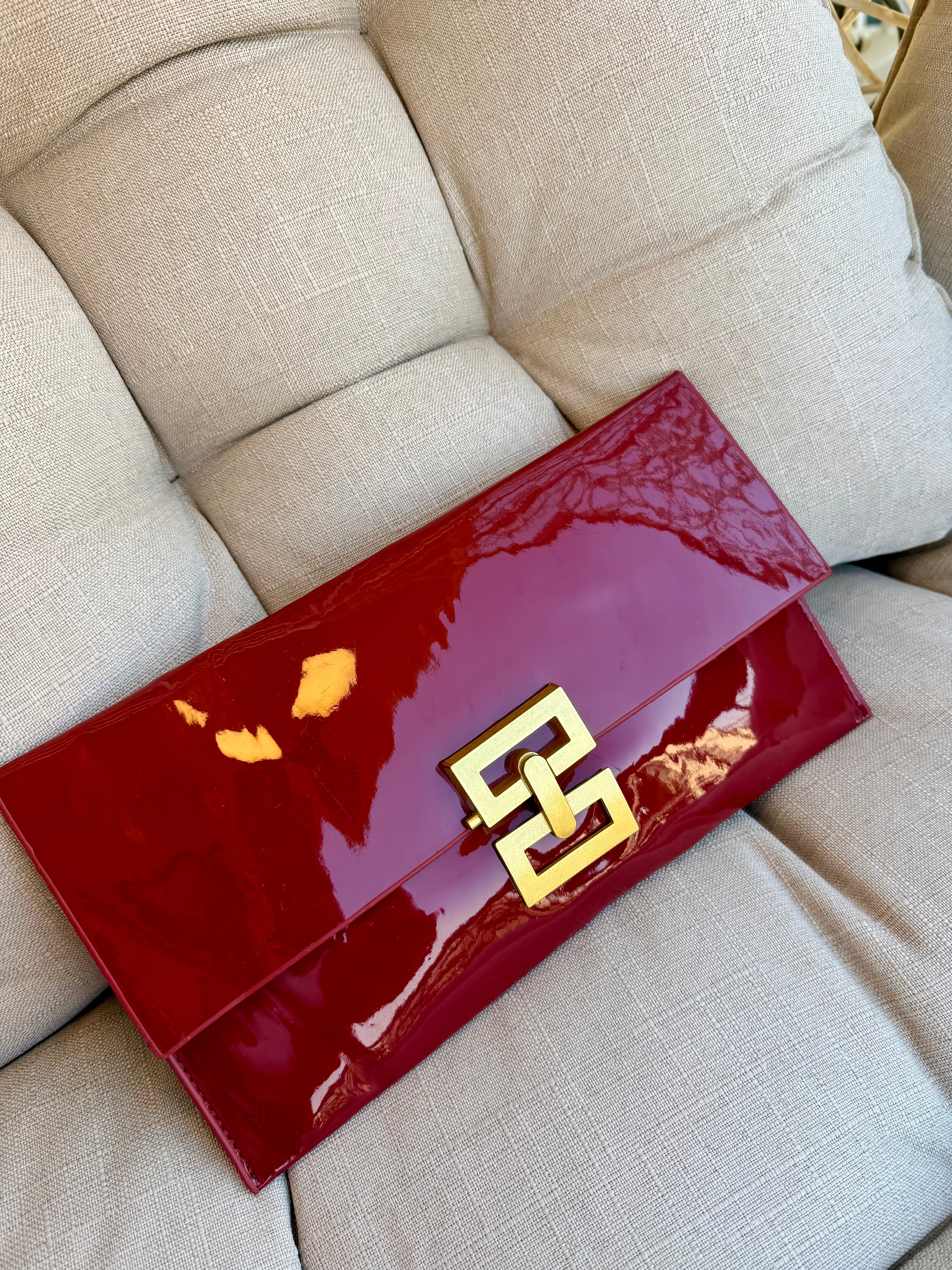 Burgundy Luxe Envelope
