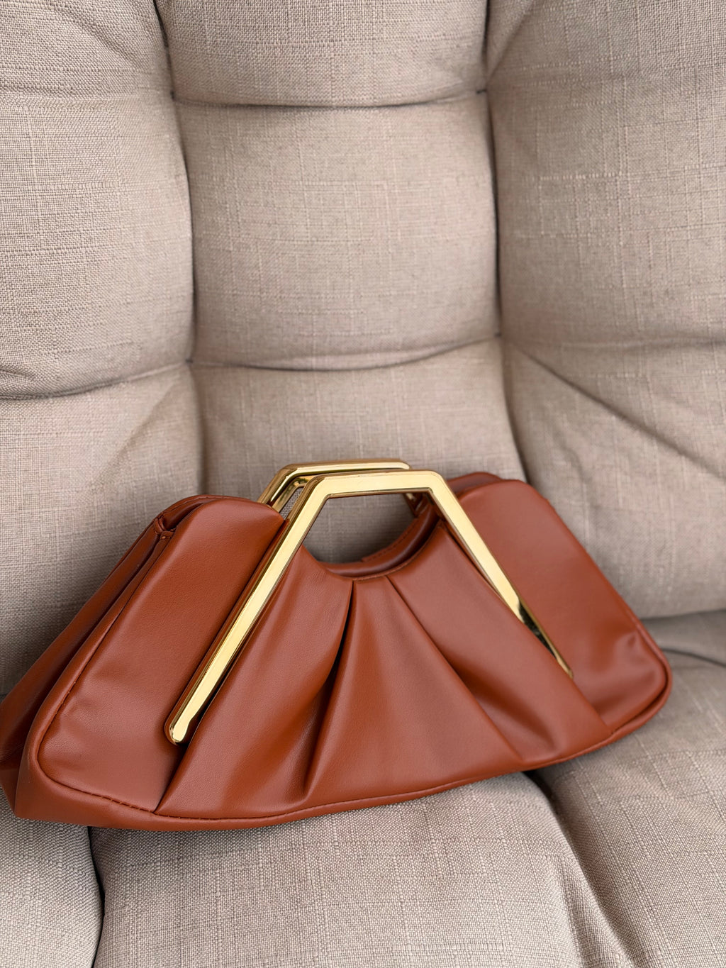 Amber Cloud Clutch
