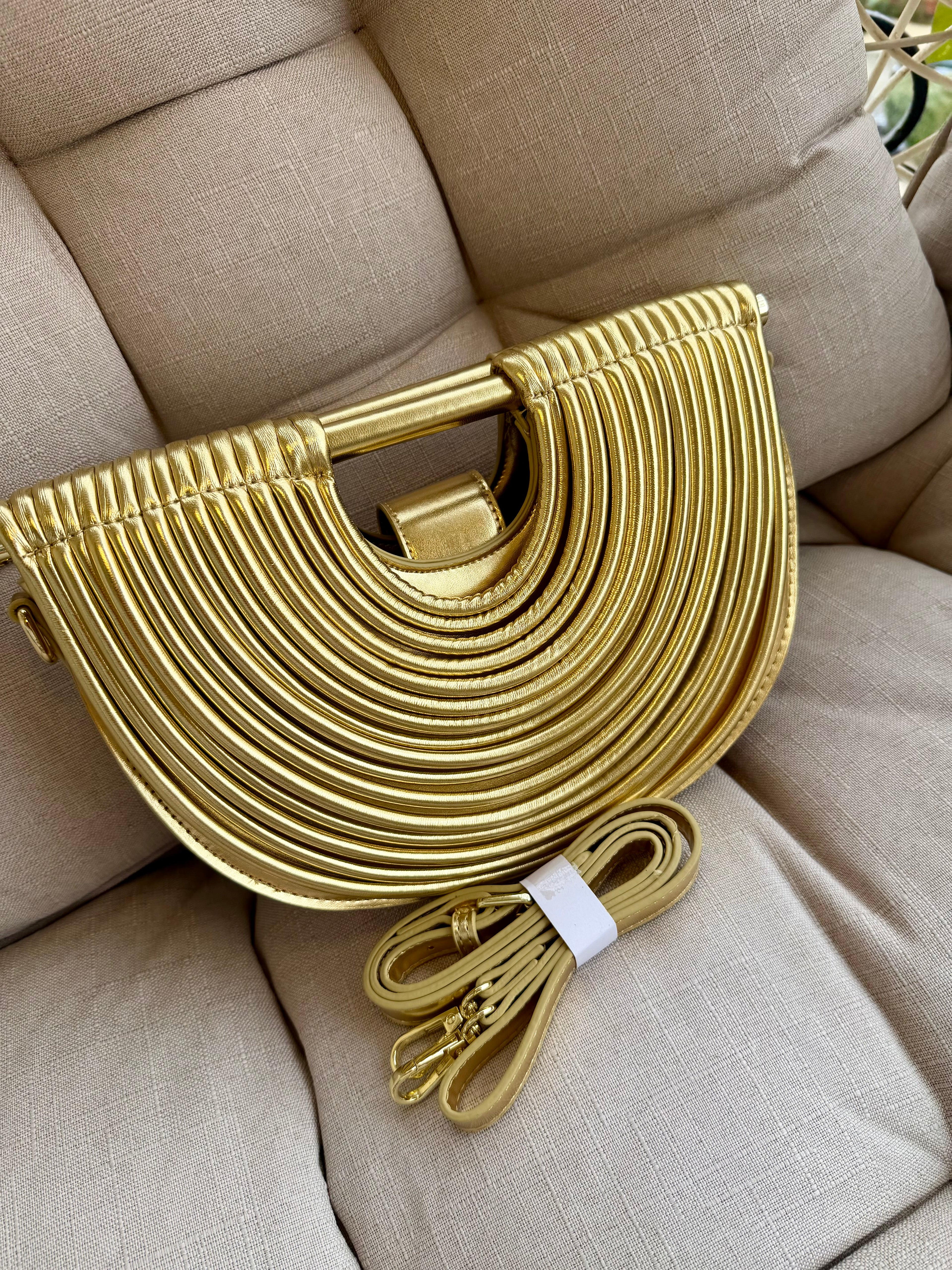 Golden Arc Handbag