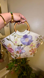 Floral Embroidery Mesh