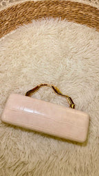 Classic white Square Leather