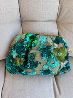 Emerald Bloom Clutch