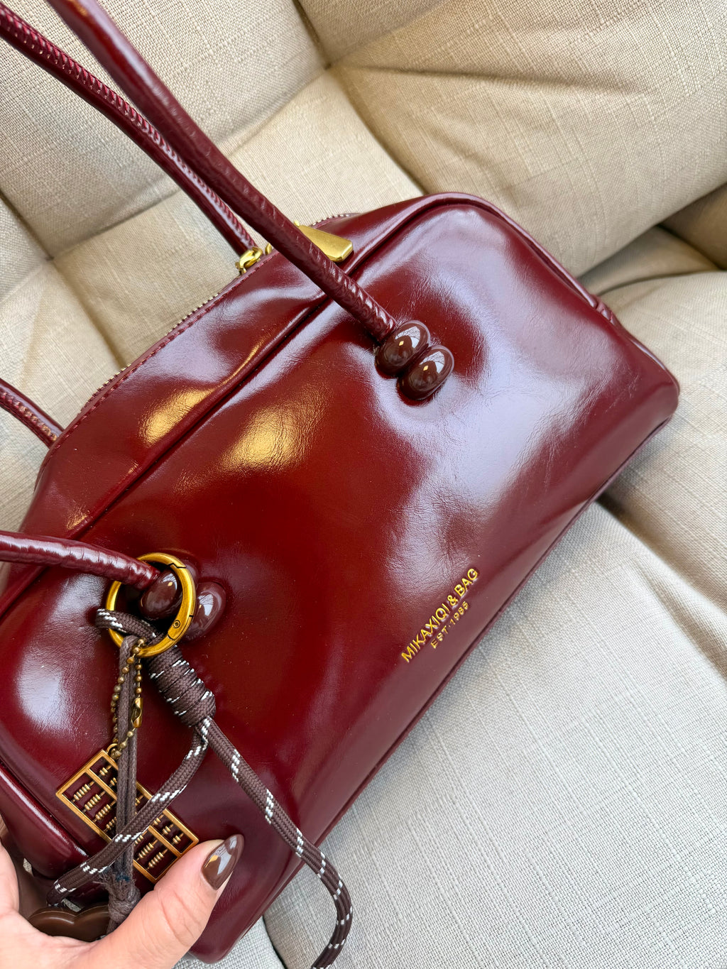 Burgundy Classic Bag