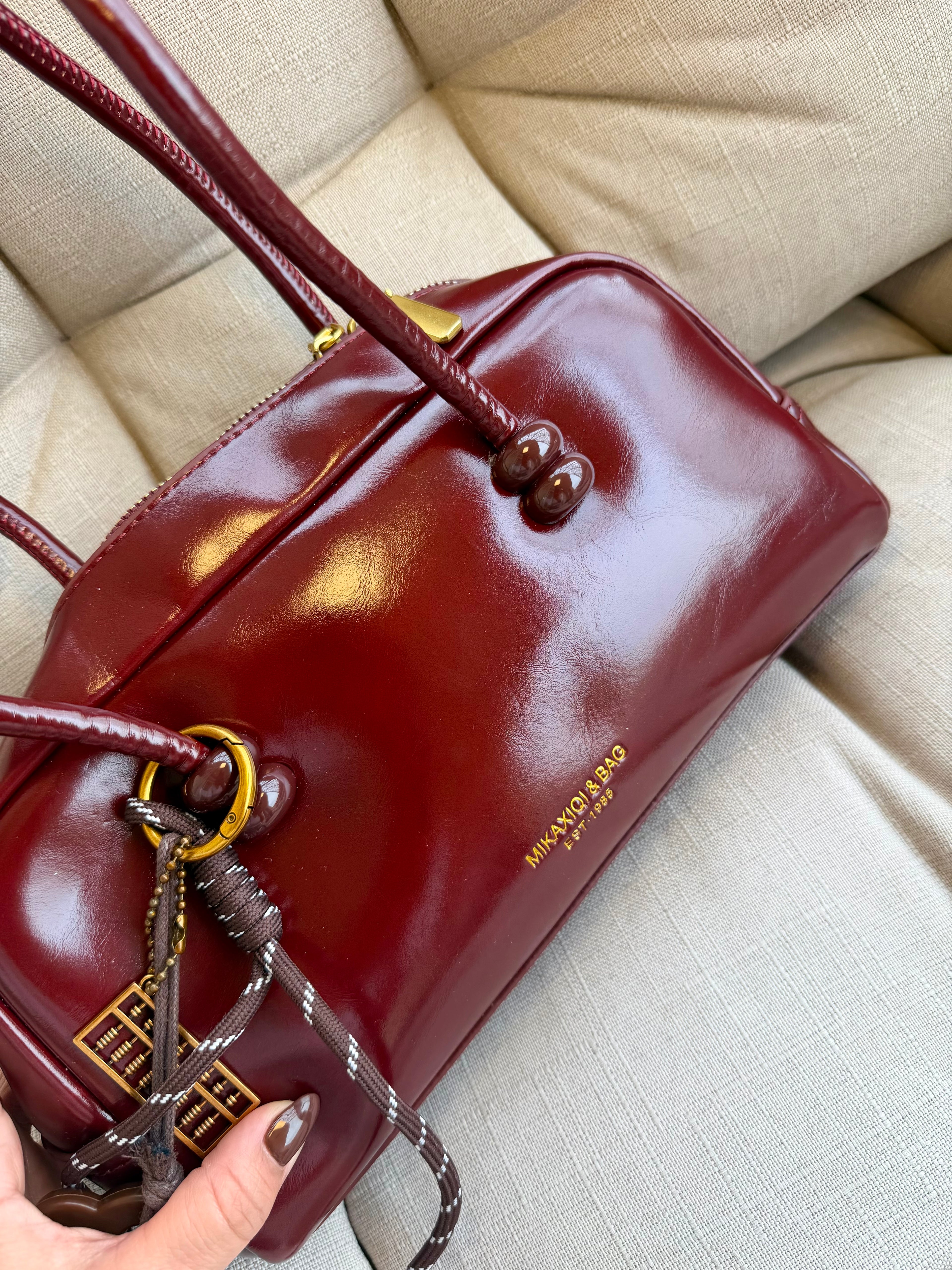 Burgundy Classic Bag