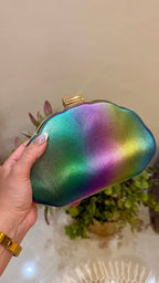 Iridescent Clutch Bag