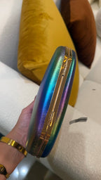 Iridescent Clutch Bag