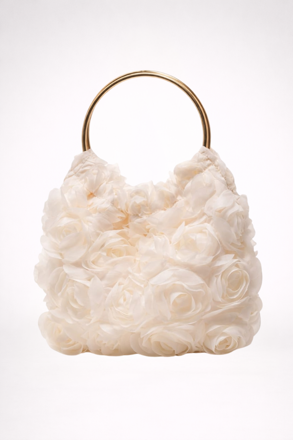 White Rose Bloom Bag