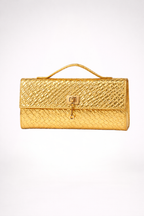 Golden Square Clutch