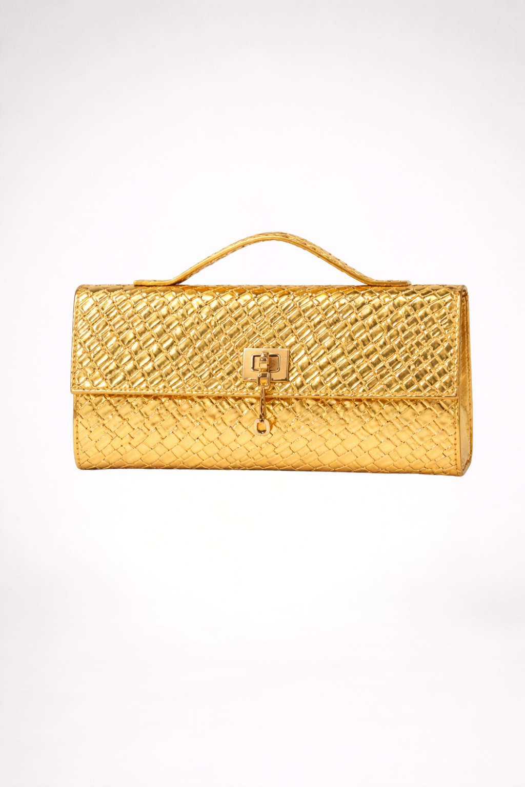 Golden Square Clutch