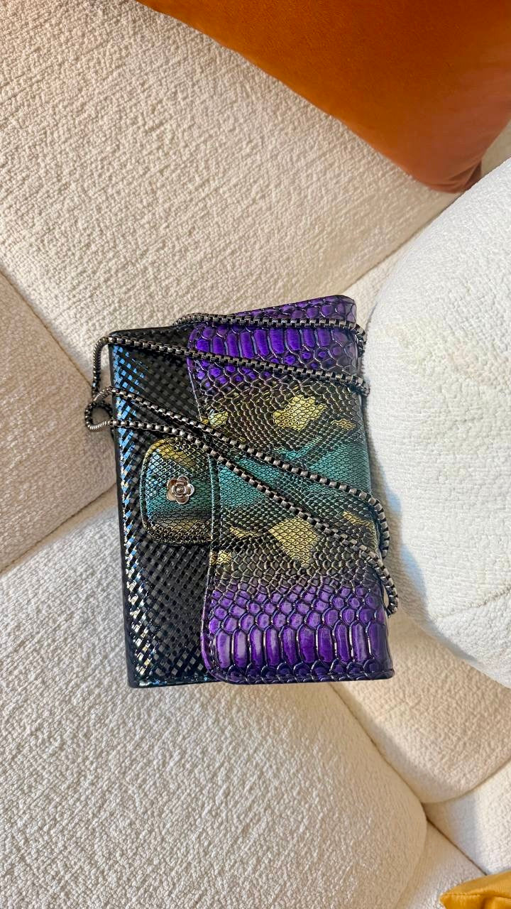 Snake Skin Shoulder Bag