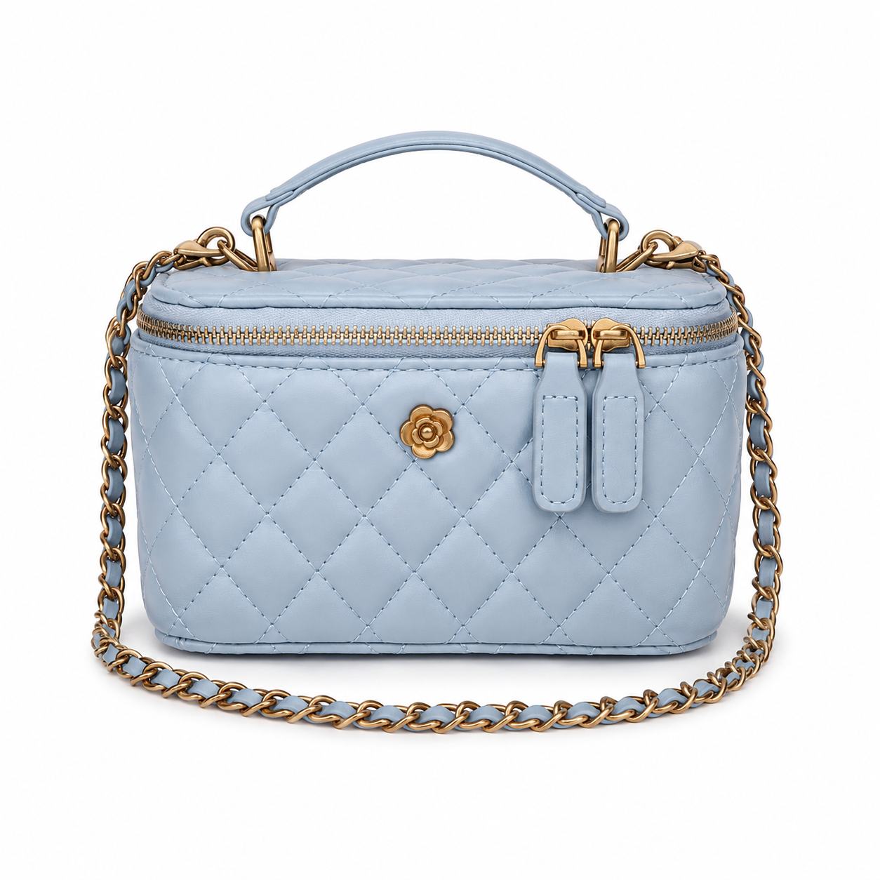 Denim Chain Crossbody