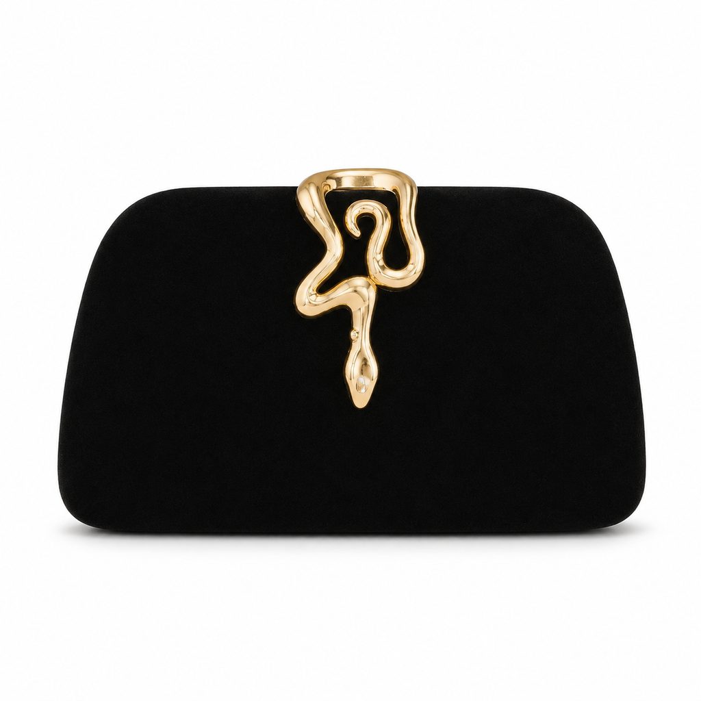 Opulaura Velvet Clutch