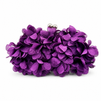 Purple Satin Floral
