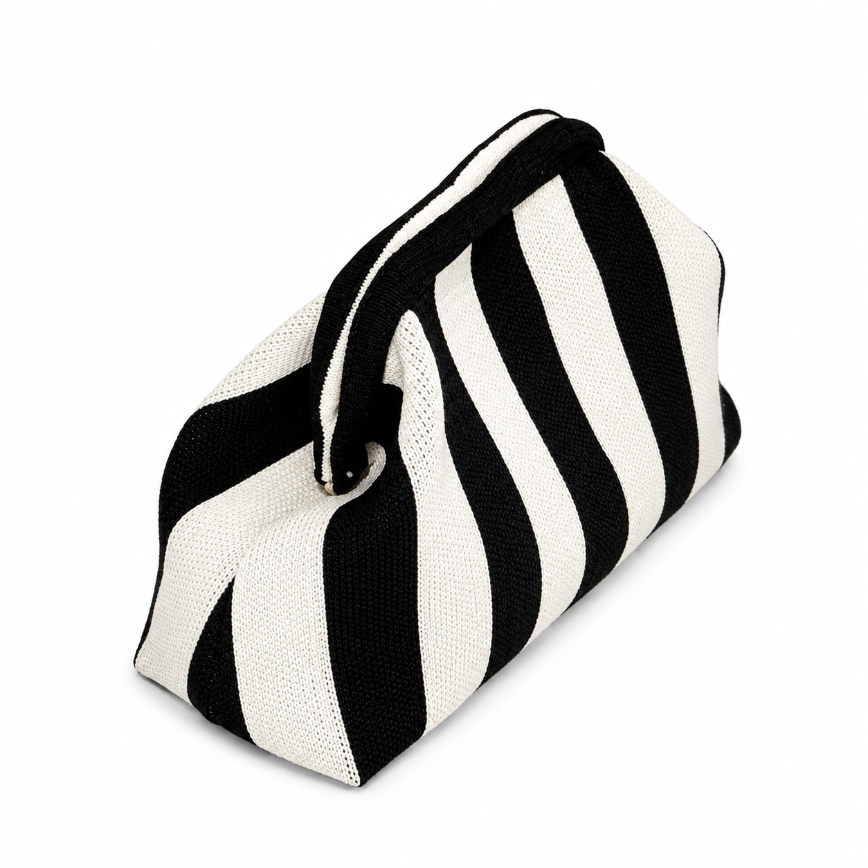 Retro Striped Clutch