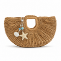 Starfish Straw Tote