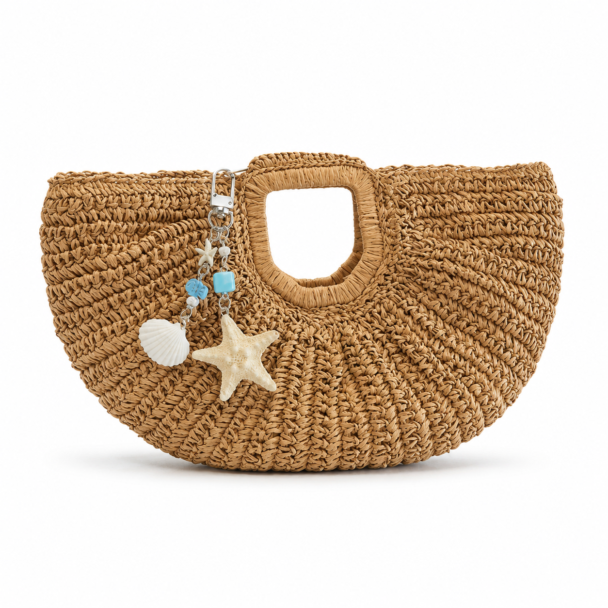 Starfish Straw Tote