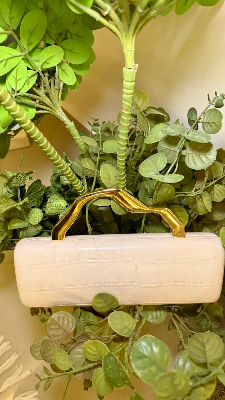 Classic white Square Leather