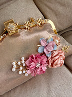 Champagne Bloom Clutch