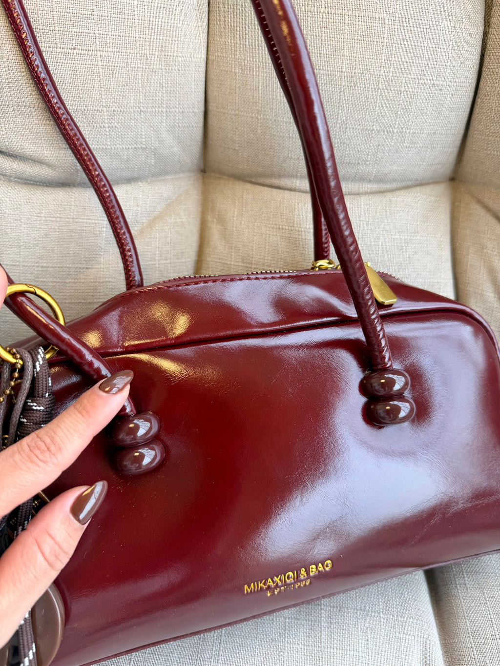 Burgundy Classic Bag