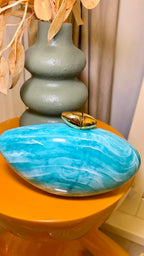 Blue Marble Striped