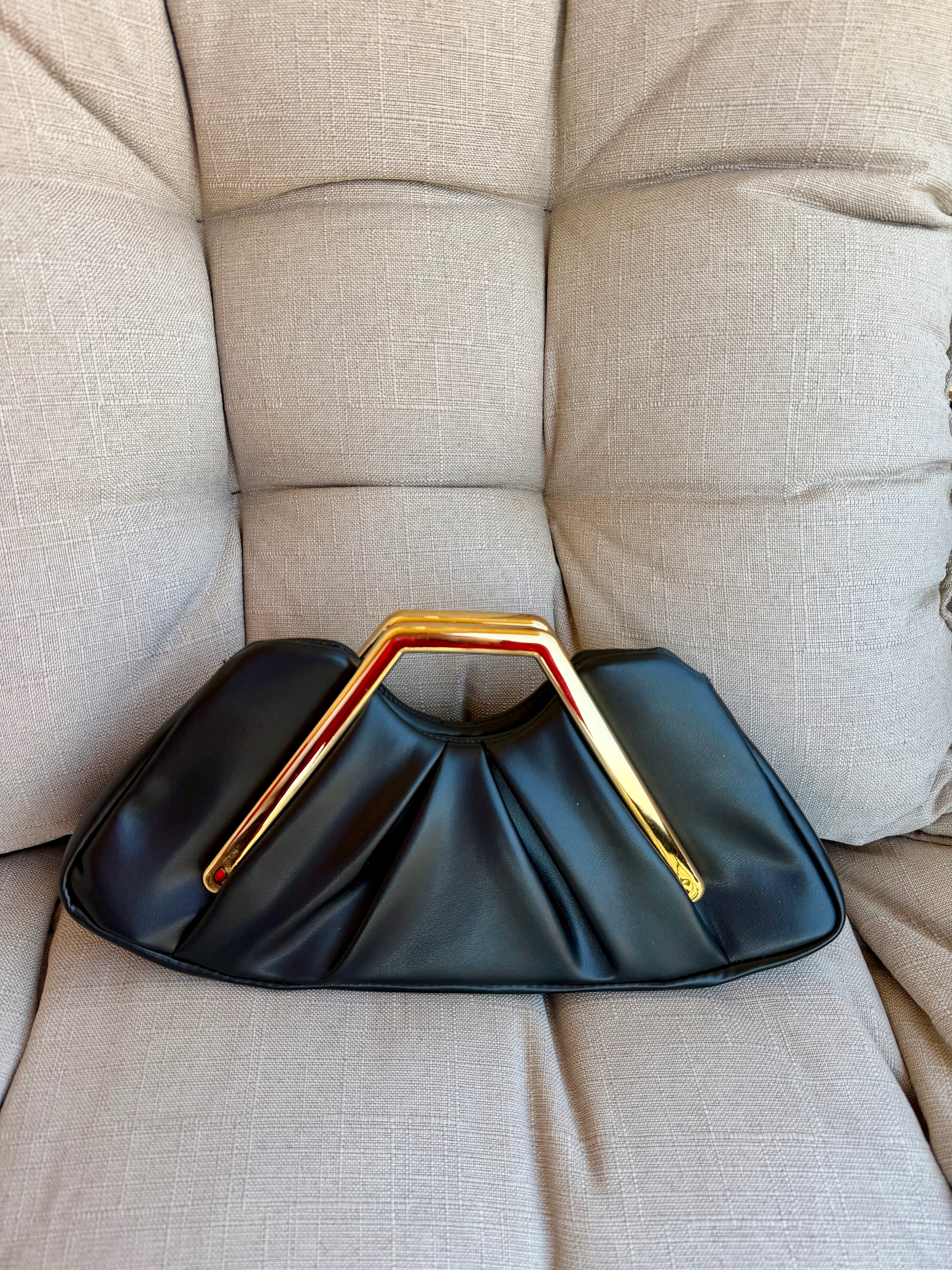 Midnight Cloud Clutch