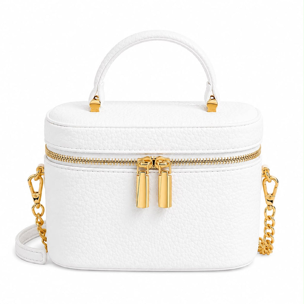 White Bucket Bag