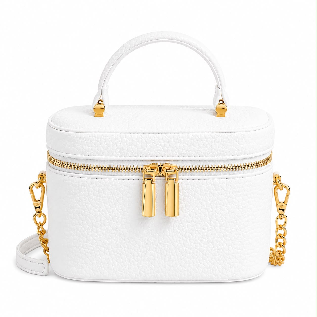 White Bucket Bag